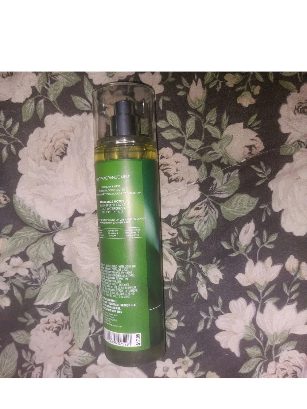 Bath & Body Works Rainkissed Leaves Hair & Body Mist - Green